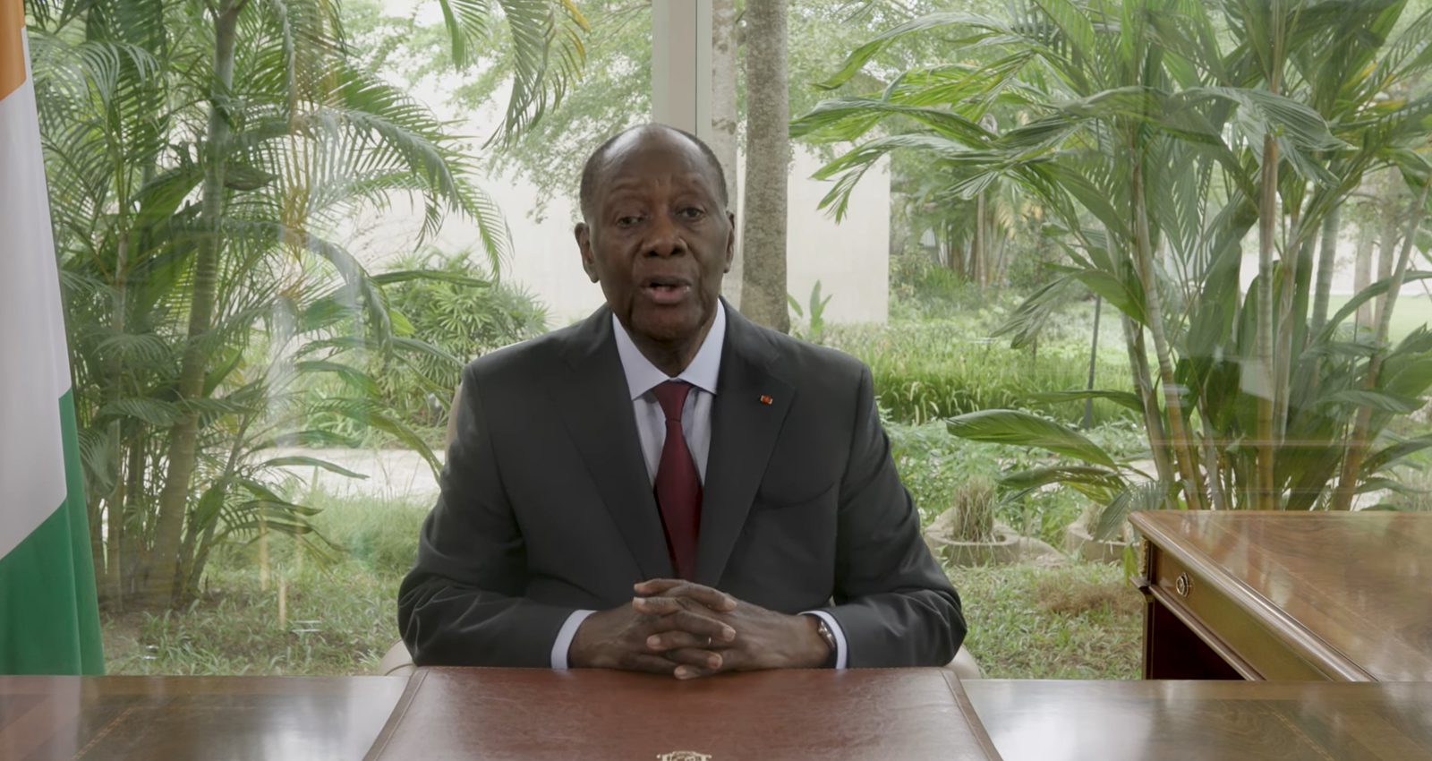 Alassane Ouattara , candidat